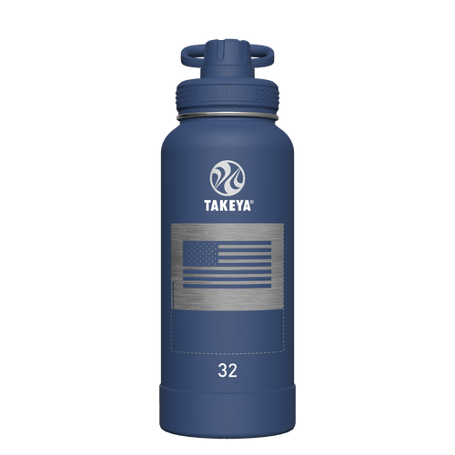 Actives Water Bottle With Spout Lid - customized