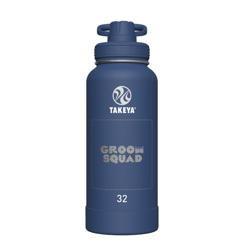 Actives Water Bottle With Spout Lid - customized