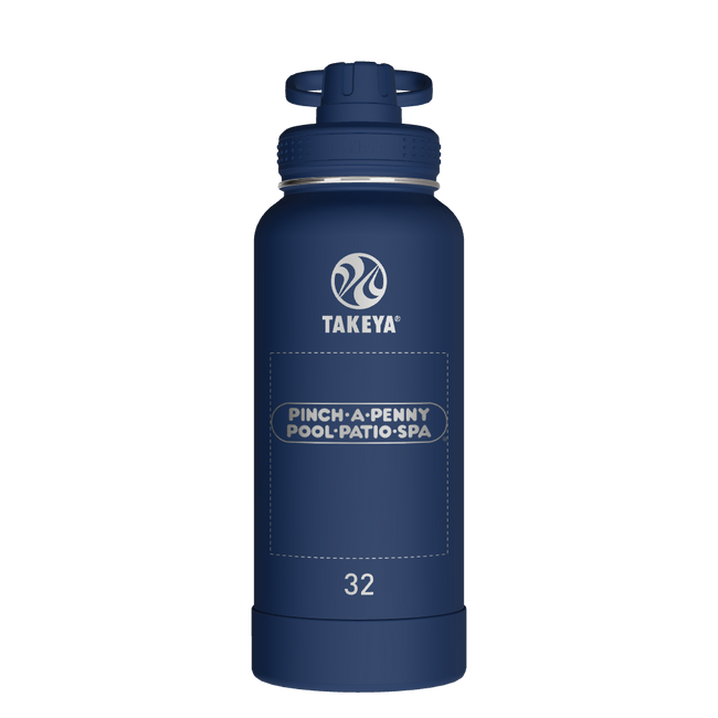 Actives Water Bottle With Spout Lid - customized