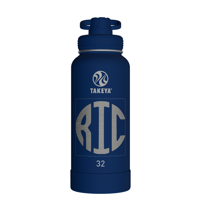 Actives Water Bottle With Spout Lid - customized