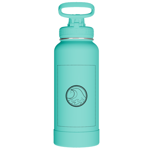 Actives Water Bottle With Spout Lid - customized