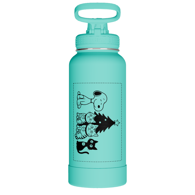 Actives Water Bottle With Spout Lid - customized