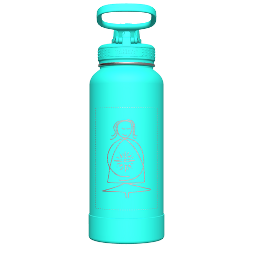 Actives Water Bottle With Spout Lid - customized
