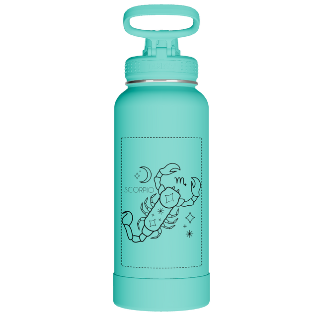 Actives Water Bottle With Spout Lid - customized