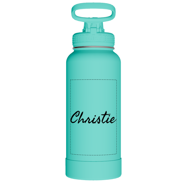 Actives Water Bottle With Spout Lid - customized