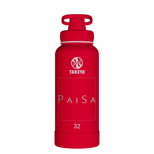 Actives Water Bottle With Spout Lid - customized