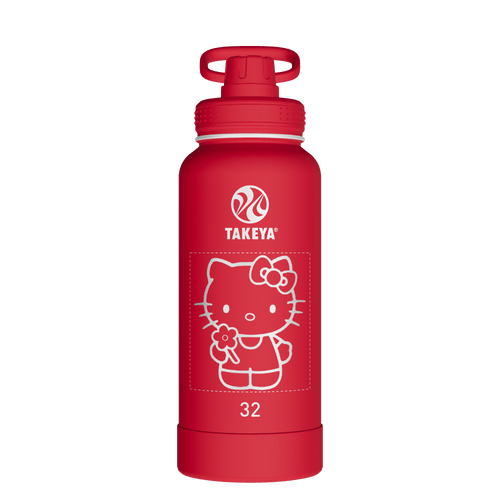 Actives Water Bottle With Spout Lid - customized