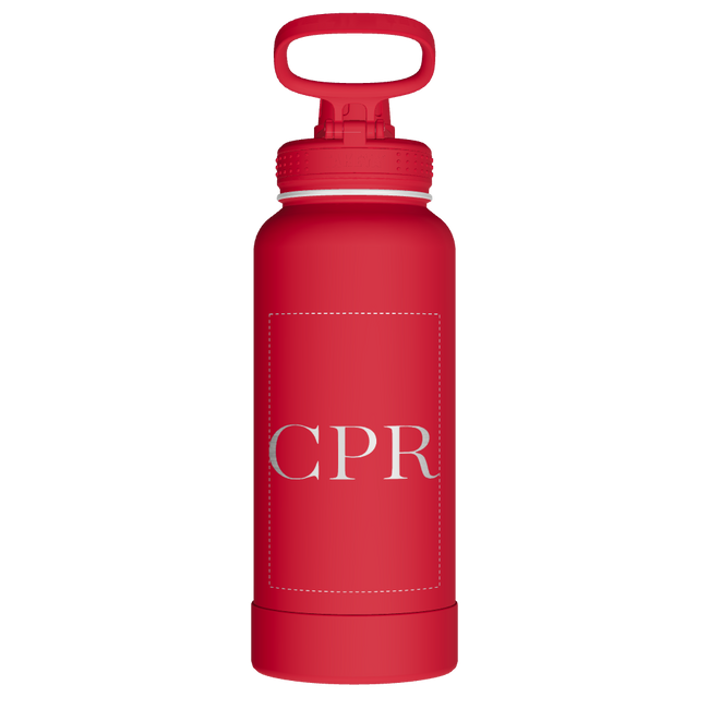Actives Water Bottle With Spout Lid - customized