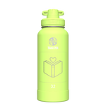 Actives Water Bottle With Spout Lid - customized