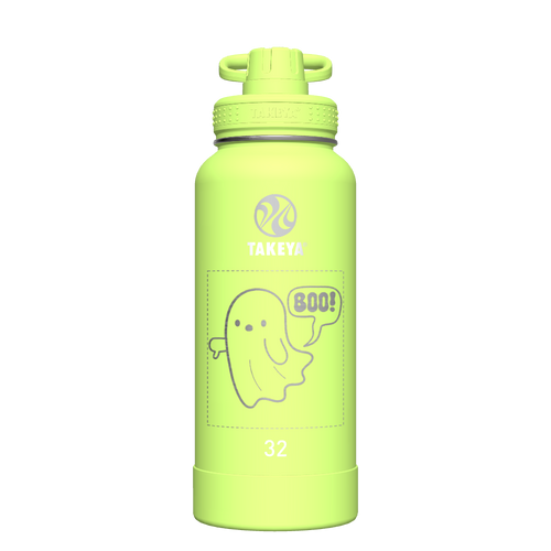 Actives Water Bottle With Spout Lid - customized