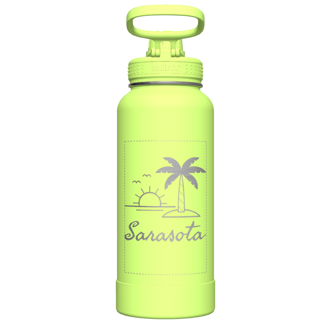 Actives Water Bottle With Spout Lid - customized