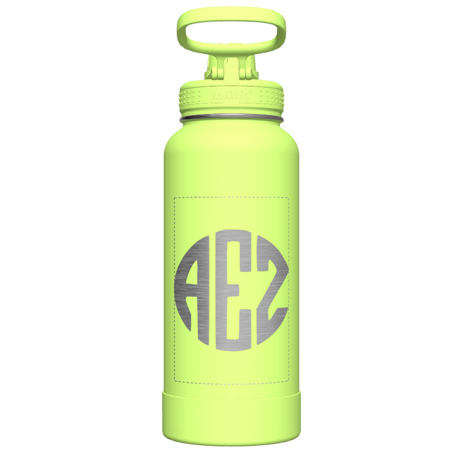 Actives Water Bottle With Spout Lid - customized