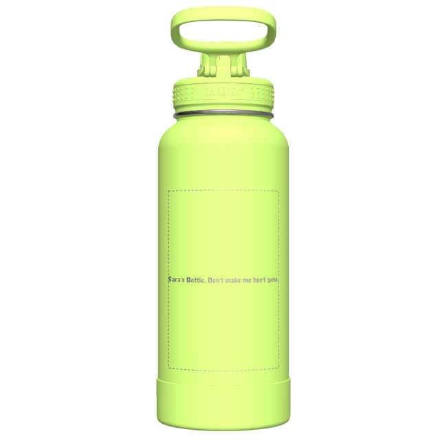 Actives Water Bottle With Spout Lid - customized