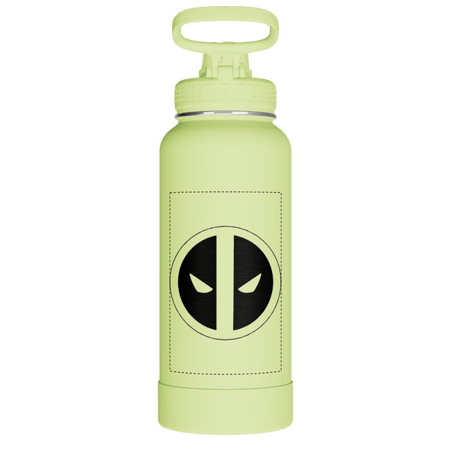 Actives Water Bottle With Spout Lid - customized
