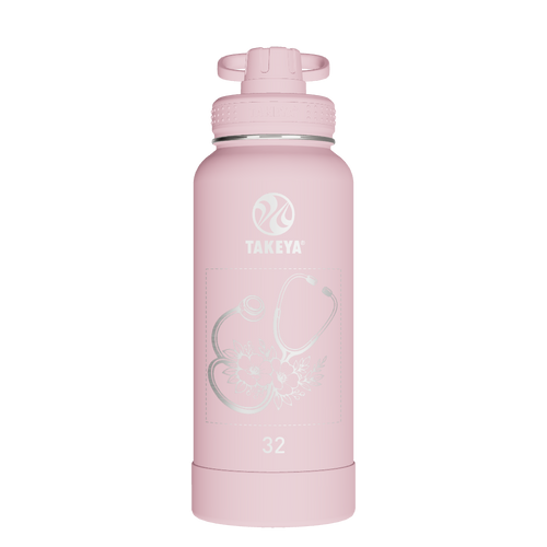 Actives Water Bottle With Spout Lid - customized
