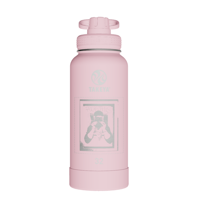 Actives Water Bottle With Spout Lid - customized