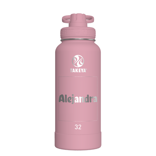 Actives Water Bottle With Spout Lid - customized