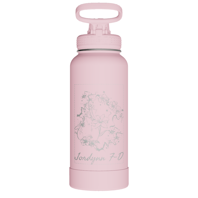 Actives Water Bottle With Spout Lid - customized