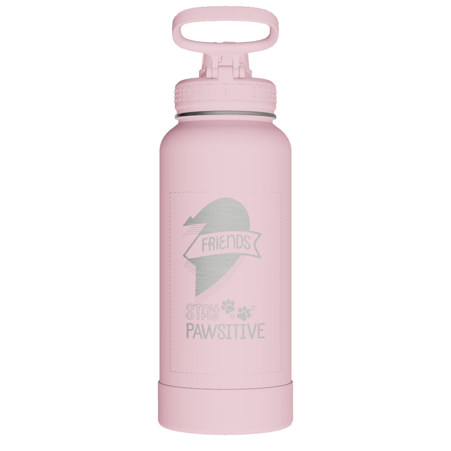 Actives Water Bottle With Spout Lid - customized