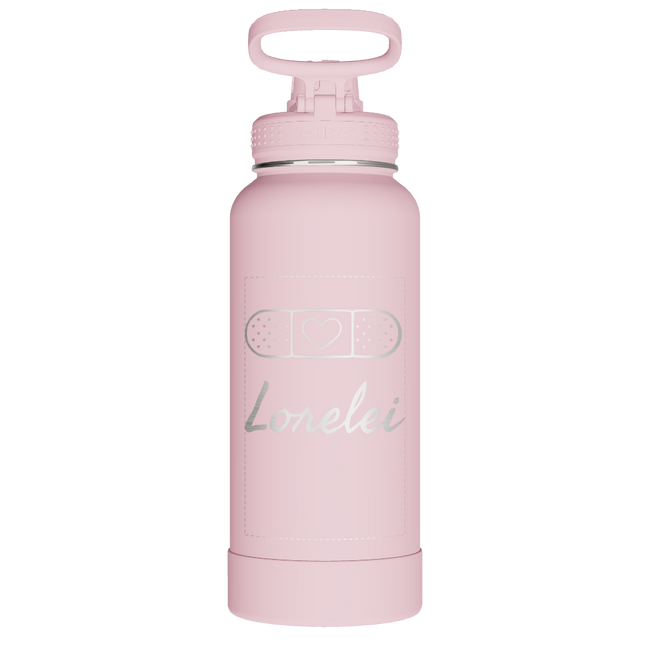Actives Water Bottle With Spout Lid - customized