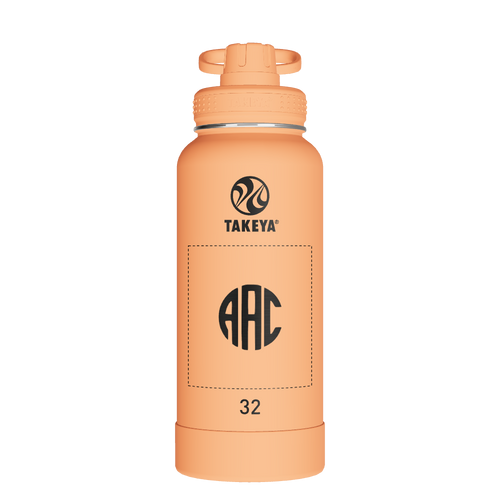 Actives Water Bottle With Spout Lid - customized