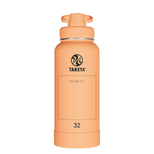 Actives Water Bottle With Spout Lid - customized