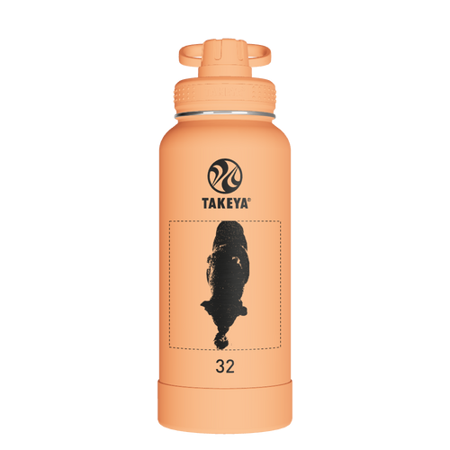 Actives Water Bottle With Spout Lid - customized