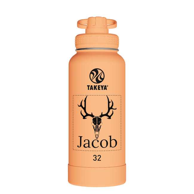 Actives Water Bottle With Spout Lid - customized