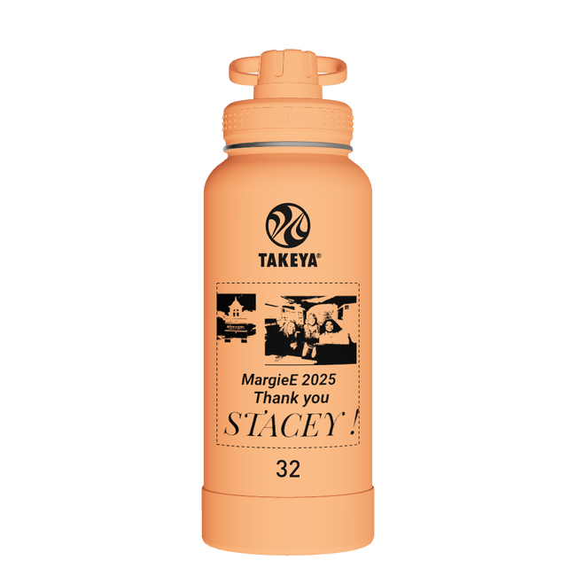 Actives Water Bottle With Spout Lid - customized