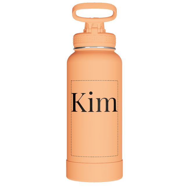 Actives Water Bottle With Spout Lid - customized