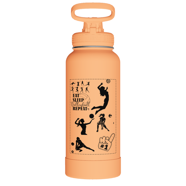 Actives Water Bottle With Spout Lid - customized
