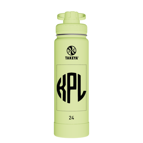 Actives Water Bottle With Spout Lid - customized