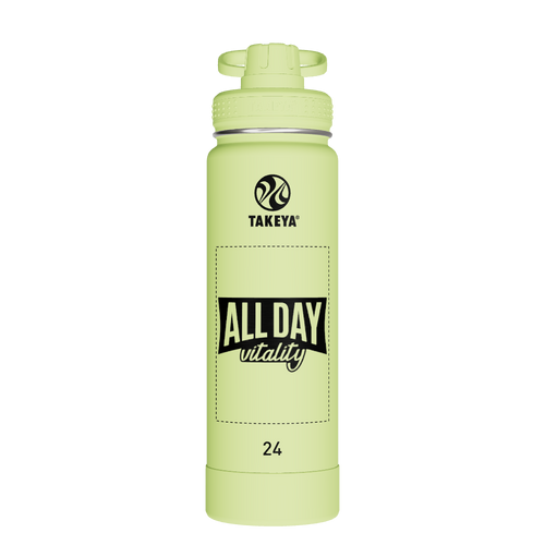 Actives Water Bottle With Spout Lid - customized