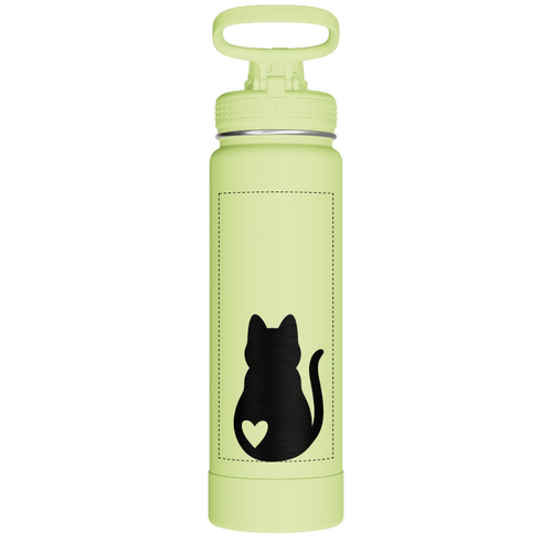 Actives Water Bottle With Spout Lid - customized