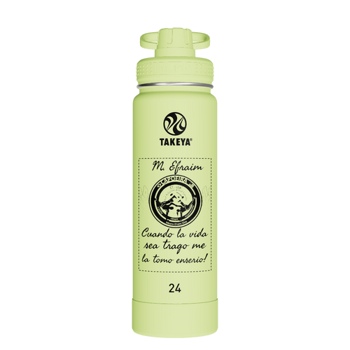 Actives Water Bottle With Spout Lid - customized
