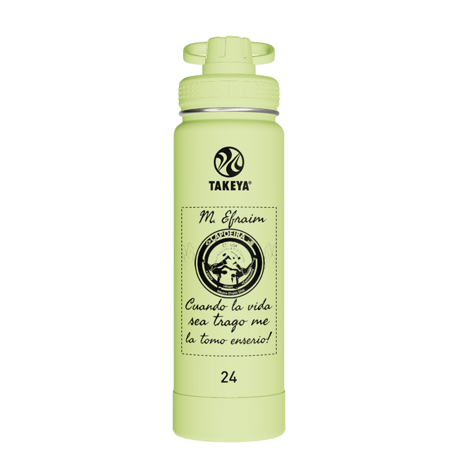 Actives Water Bottle With Spout Lid - customized