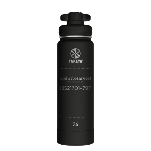 Actives Water Bottle With Spout Lid - customized