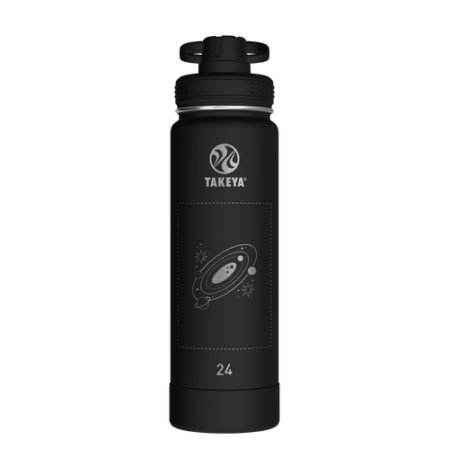 Actives Water Bottle With Spout Lid - customized