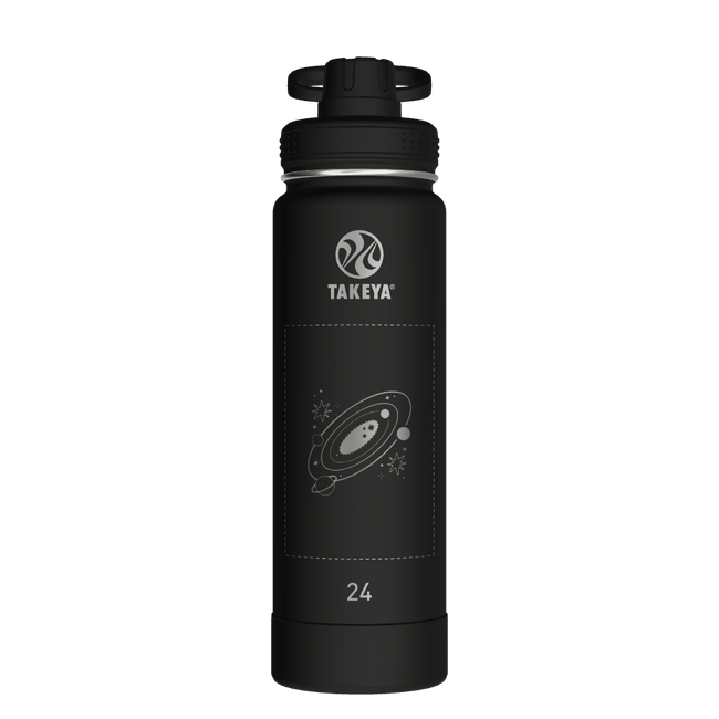 Actives Water Bottle With Spout Lid - customized
