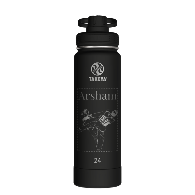 Actives Water Bottle With Spout Lid - customized