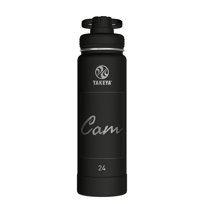 Actives Water Bottle With Spout Lid - customized