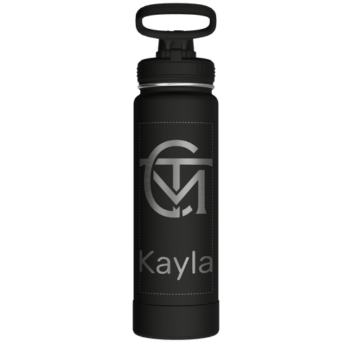 Actives Water Bottle With Spout Lid - customized