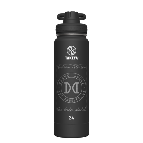 Actives Water Bottle With Spout Lid - customized