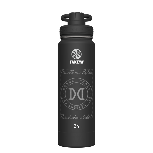Actives Water Bottle With Spout Lid - customized