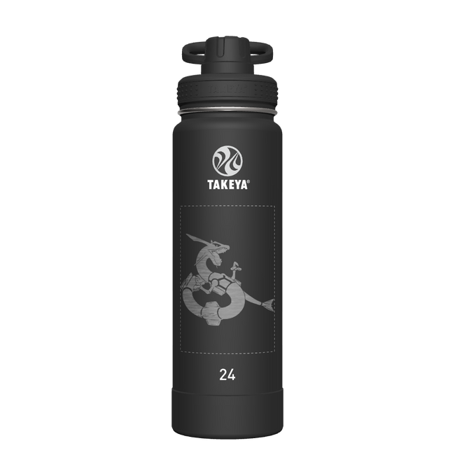 Actives Water Bottle With Spout Lid - customized