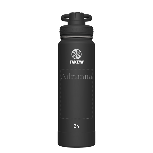 Actives Water Bottle With Spout Lid - customized