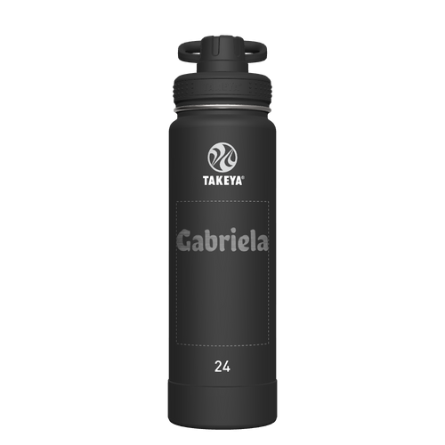 Actives Water Bottle With Spout Lid - customized