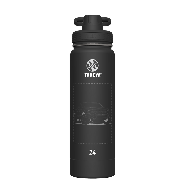 Actives Water Bottle With Spout Lid - customized