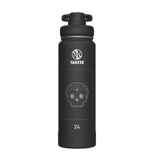 Actives Water Bottle With Spout Lid - customized
