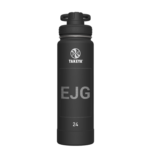 Actives Water Bottle With Spout Lid - customized